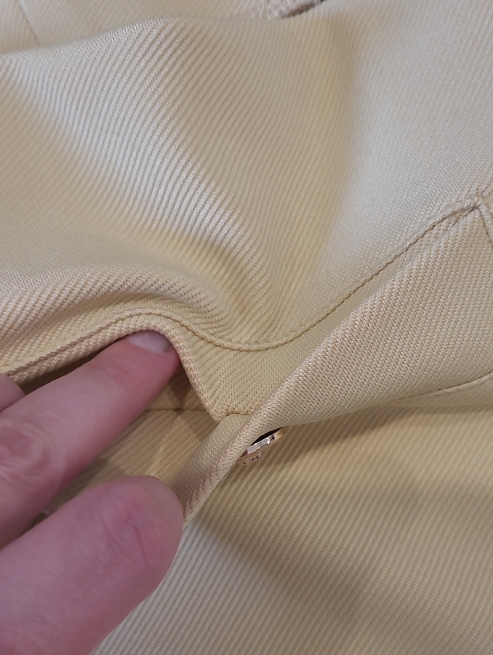 Haver + Blair Faux Button Front Pants - Picture 3 of 3
